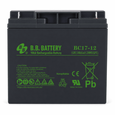 Акумулятор BB Battery BC17-12 12V 17Ah B1 Акумулятор BB Battery BC17-12 12V 17Ah B1