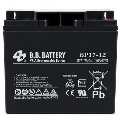 Акумулятор BB Battery BP17-12 12V 17Ah T3 Акумулятор BB Battery BP17-12 12V 17Ah T3