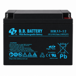 Акумулятор BB Battery HR33-12 12V 33Ah B1