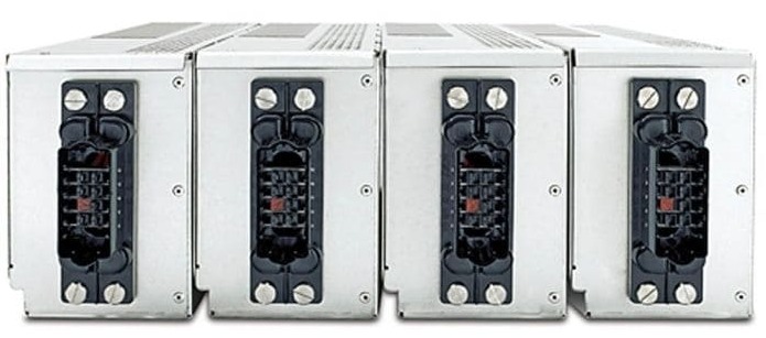 Задня панель батарейного модуля APC SYBT4