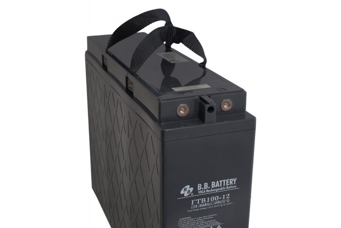 Фронтальні клеми I2 з внутрішньою різьбою M6 акумулятора BB Battery FTB100-12
